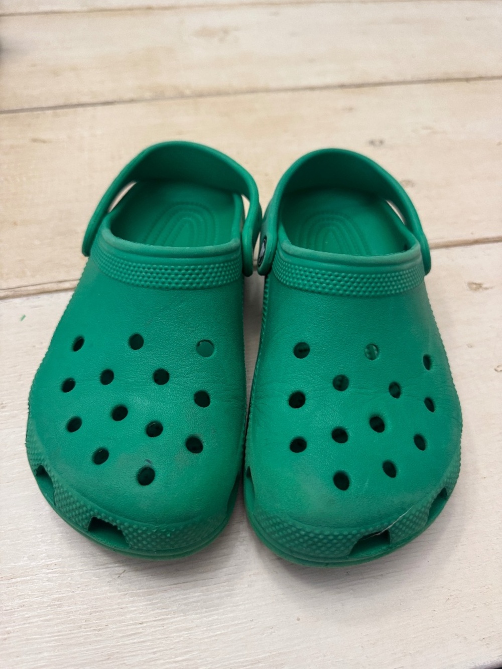 J3 Green Crocs